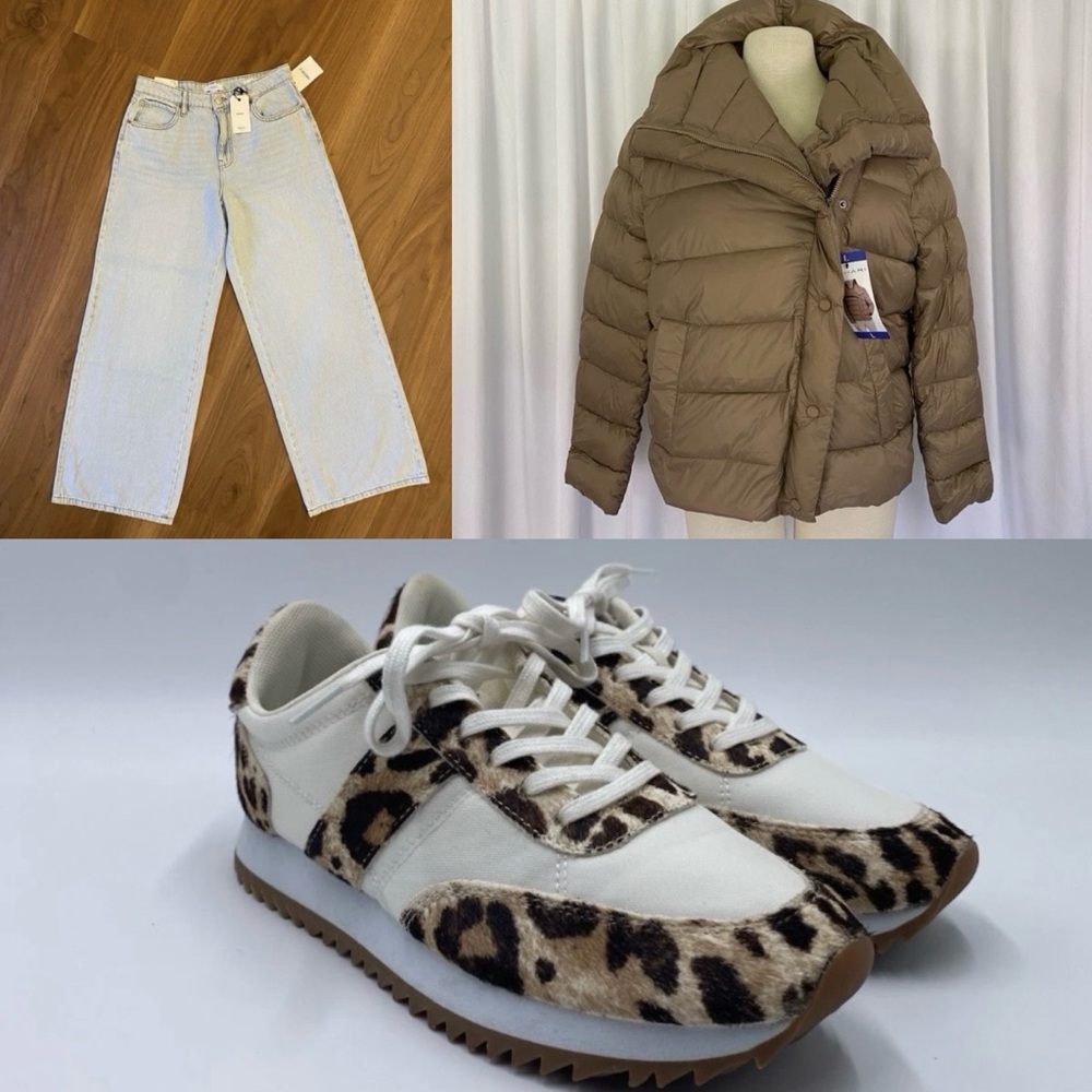 Tahari Tan Puffer Jacket - Picture 8 of 8